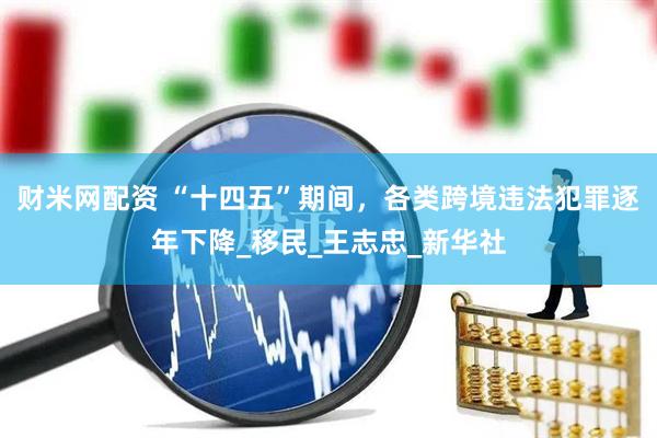 财米网配资 “十四五”期间，各类跨境违法犯罪逐年下降_移民_王志忠_新华社